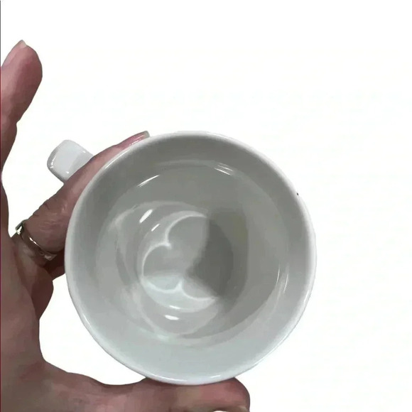 Starbucks 2015 White Gold Graffiti Lettering Ceramic Coffee Cup Mug 16 oz - Picture 3 of 7